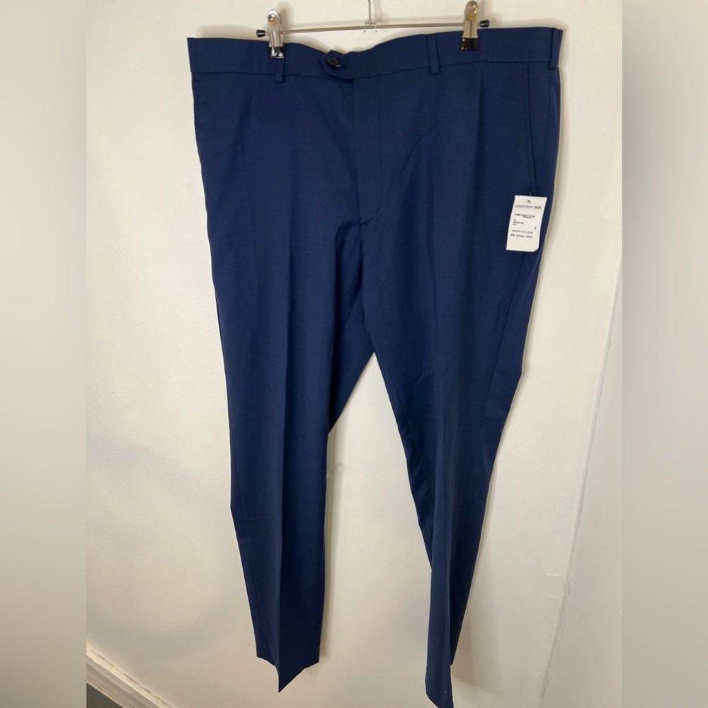 Nwt Original Penguin Textured Wool Blend Trousers